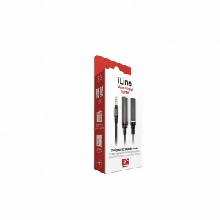 【IK Multimedia】iLine mono output splitter 單聲道輸出分配線導線(公司貨保證)