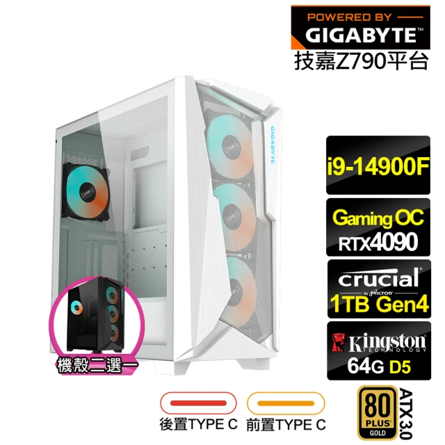 技嘉平台 i9廿四核心GeForce RTX 4090{獨角