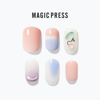 即期品【DASHING DIVA】MAGICPRESS薄型美甲片_彩虹雪酪(250701)