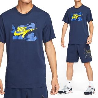 【NIKE 耐吉】NikeAS M NSW Tee HBR SSNL Club 男款 深藍色 短袖 上衣 FZ5420-410