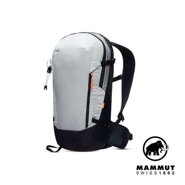 【Mammut 長毛象官方直營】Lithium 15 15L 多用途健行後背包 男款 鉑金灰/黑 #2530-00301