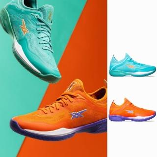 【asics 亞瑟士】GLIDE NOVA FF 3 男款 籃球鞋(1063A103-300-600 薄荷綠 珊瑚橘 襪套式 亞瑟膠 臺灣限定)