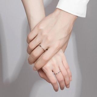 【LEESA】對戒/指環/純銀戒指/可調節戒指/情侶對戒/結婚戒指/求婚戒指/銀戒指/男戒指/女戒指/新