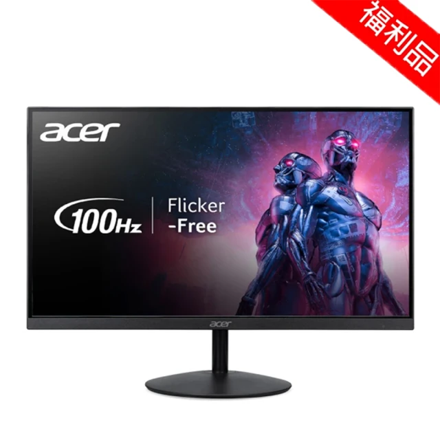 Acer 宏碁 A 福利品 SB272 E 27型 IPS 100Hz內建喇叭FreeSync超薄護眼螢幕