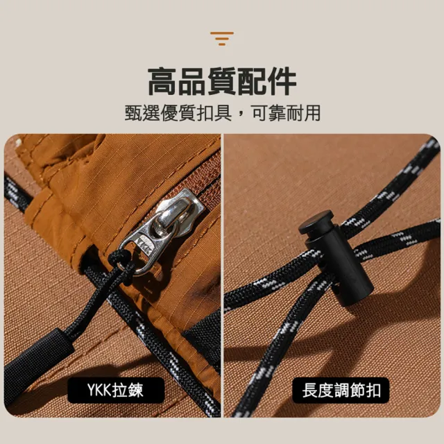 【Seoul house】雙11 旅行戶外多功能輕量網面側背包
