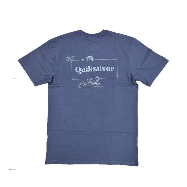 【Quiksilver】男款-JUNGLEMAN MT0 短袖T恤-海軍藍(AQYZT09581-62)