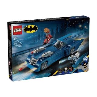 【ToysRUs 玩具反斗城】LEGO 76274 蝙蝠俠駕駛蝙蝠車 vs. 小丑女&急凍人(玩具 積木 模型)