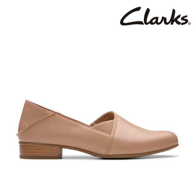 【Clarks】女鞋 Juliet Trim 通勤百搭兩穿設計小跟鞋(CLF80074D)