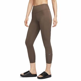 【NIKE 耐吉】AS W NK DF ONE HR 7/8 TIGHT 咖啡色 女 緊身褲 束褲 運動 瑜珈 健身褲(FN3233-004 ∞)