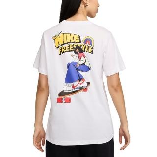 【NIKE 耐吉】AS W NSW SS TEE VINTAGE DNA 女 白 滑板女孩 短袖 短T 女(HM5024-100 ∞)