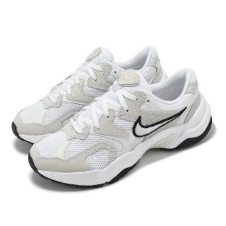 【NIKE 耐吉】休閒鞋 Wmns AL8 女鞋 白 灰 黑 拼接 麂皮 復古 運動鞋(FJ3794-102)