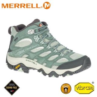 【MERRELL】女 MOAB 3 MID GORE-TEX中筒登山鞋《薄荷綠》ML036304/健行鞋(悠遊山水+)