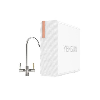 【元山】雙出水生飲級600G廚下型RO淨水器 YS-8021RO(電動濾芯+雙出水龍頭)