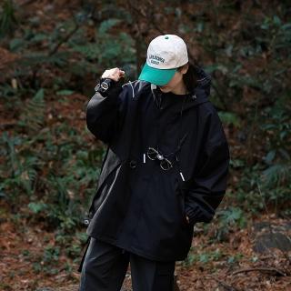 【巴黎精品】現貨+預購 衝鋒衣防風外套(防潑水寬鬆簡約連帽男女夾克3色a1gw8)