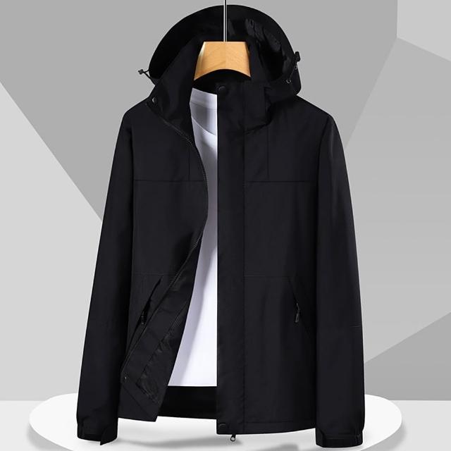 【巴黎精品】現貨+預購 衝鋒衣防風外套(休閒透氣防水連帽男女夾克11色a1gw38)