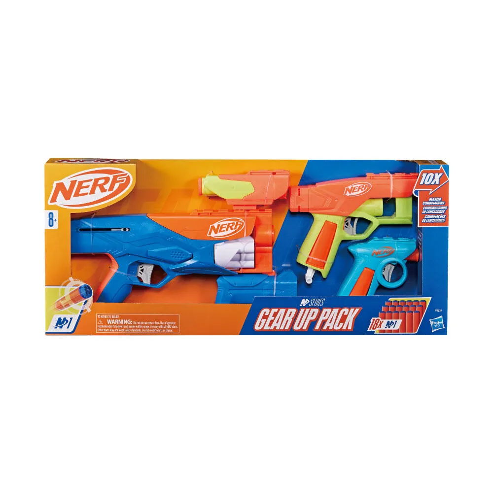 【NERF 樂活打擊】N系列 Gear Up pack 全面備戰多用途發射器 F8634