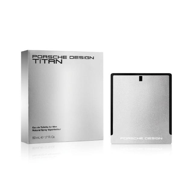 【Porsche Design 保時捷】泰坦之心男性淡香水-50ml(專櫃公司貨)