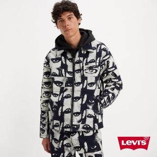 【LEVIS 官方旗艦】Skateboarding滑板系列 男款 異色拼接夾克 熱賣單品 A5732-0001