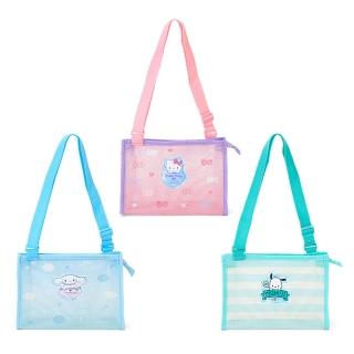 【SANRIO 三麗鷗】兒童用 網狀透氣斜揹包 側揹包