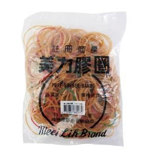美力牌 橡皮圈 18號 45mm 橡皮筋 混色 4兩 /包