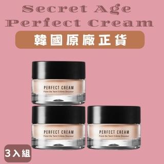 【Secret Age】Perfect Cream完美粉底霜7g/罐x3罐組(韓國原廠貨)