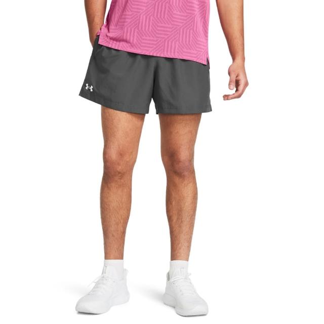 【UNDER ARMOUR】UA官方直營 男 Woven 5吋運動短褲_1383357-025(灰色)