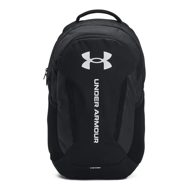 【UNDER ARMOUR】UA 男女同款   Hustle 6.0 後背包_1384672-002(黑色)