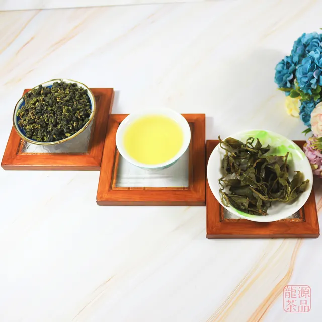 【龍源茶品】茶山漫遊梨山高山茶葉禮盒2罐組(150g/罐-共300g/附提袋/梨山烏龍茶/頂級禮盒)