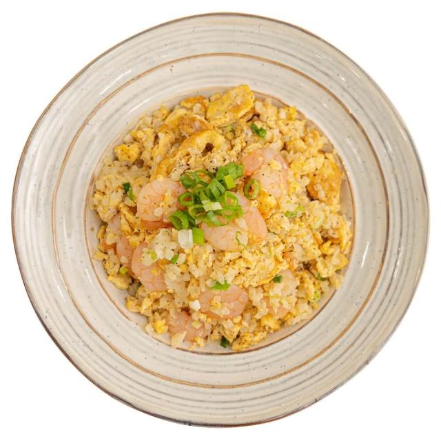 【酮樂-花椰菜米】蝦仁蛋炒(即食健身飲食/低GI/冷凍調理包/加熱食品)