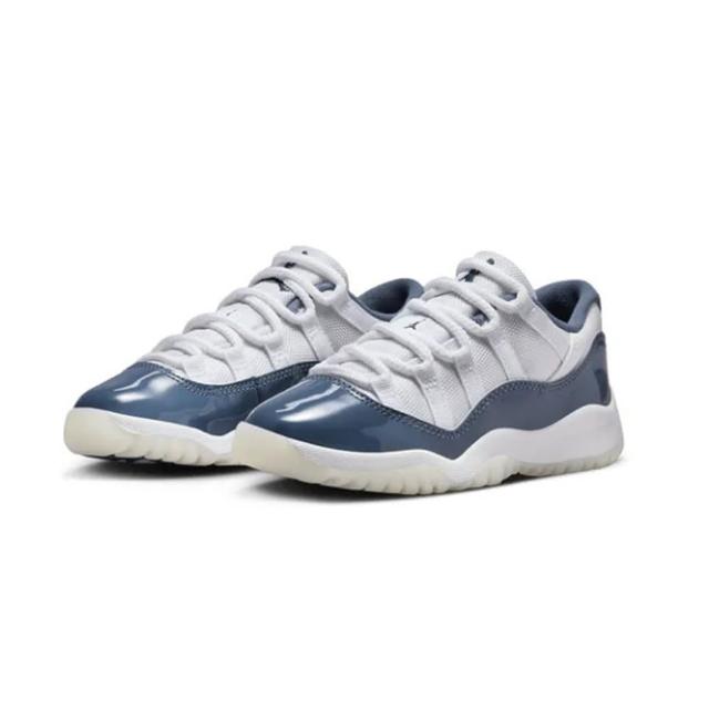 【NIKE 耐吉】Air Jordan 11 Retro Low GS 大童 女鞋 Diffused Blue(FV5121-104)