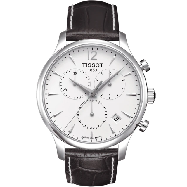 TISSOT 天梭TISSOT 天梭 Tradition系列 永恆時尚計時腕錶 男錶 手錶(T0636171603700/42mm)