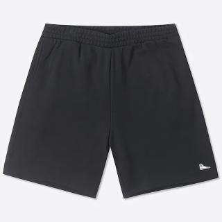 【CONVERSE】短褲 男款 運動褲 SNEAKER PATCH SOLID SHORT 黑 10026844-A01
