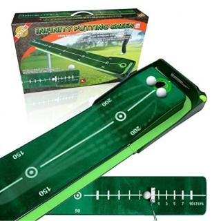 【Zen Golf】高爾夫球有軌跡會回球推桿練習毯3mx30cm(韓國熱賣高爾夫球練習必備品)
