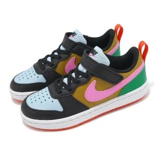 【NIKE 耐吉】休閒鞋 Court Borough Low Recraft PS 中童 魔鬼氈 小朋友(DV5457-004)