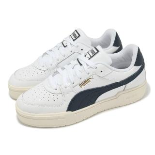 【PUMA】休閒鞋 Ca Pro Classic 男鞋 女鞋 白 藍 微厚底 復古網球鞋 情侶鞋 小白鞋(380190-57)