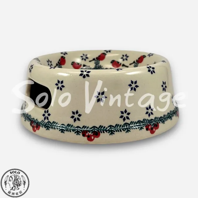 【SOLO 波蘭陶】波蘭製 Manufaktura 波蘭陶 17cm 寵物碗 圓形厚底碗 貓咪/中/小型犬適用