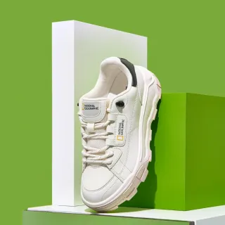 【國家地理服飾官方旗艦】STUMP V2 運動鞋-白色(復古老爹鞋)