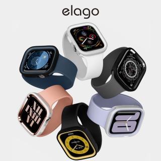 【Elago】Apple Watch S9/8/7/6/5/4/SE 44/45mm Duo玩色TPU保護殼(防撞錶殼/蘋果錶殼)