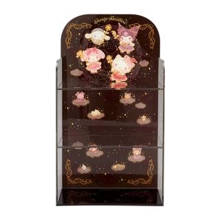 【SANRIO 三麗鷗】神秘魔法使系列 造型壓克力三層陳列架 展示架 綜合角色