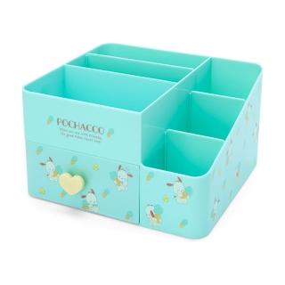 【SANRIO 三麗鷗】小熊裝扮系列 桌上型化妝品收納架 彩妝收納盒 帕恰狗