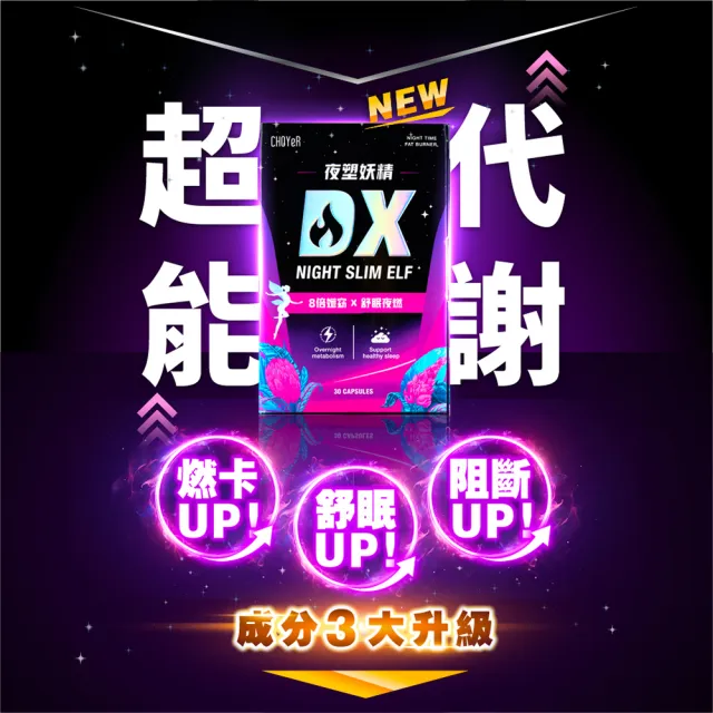 【CHOYeR 曲易】爆速血橙2盒+夜塑妖精DX(共150粒；李燕推薦)