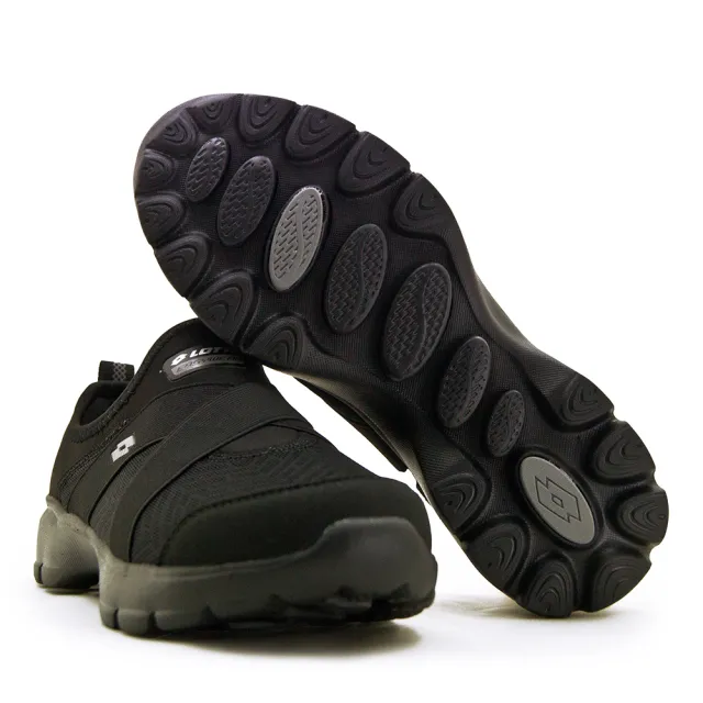 【LOTTO】女 輕量樂活健走鞋 EASY WEAR系列(黑灰 5680)