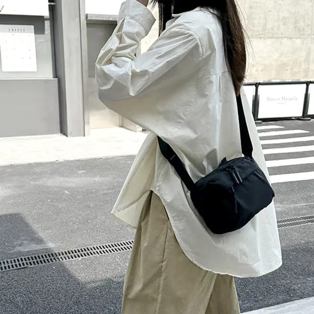 【LEESA】尼龍包\側背包\小背包\機能包\隨身包\工裝包\中性包包\韓國包\休閒單肩包\大容量