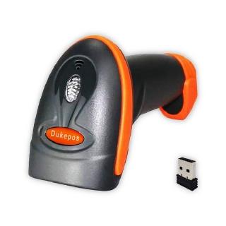 【DUKEPOS 皇威國際】DK-5009W強固型接收器版百萬畫素無線二維條碼掃描器(可讀處方簽QR CODE上中文)