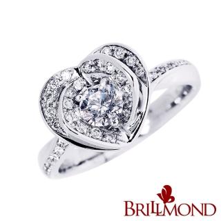 【BRILLMOND JEWELRY】GIA 30分 D/IF 3EX 無螢光 PT950鉑金 希望之心鑽戒(最完美的鑽石規格)