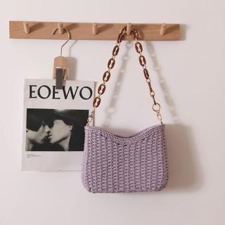 【巴黎精品】現貨+預購 草編包手提藤編包(小清新海邊度假單肩女包包6色a1hb2)