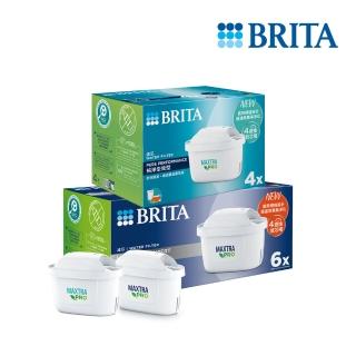 【BRITA】官方直營 MAXTRA PRO濾芯-去水垢專家(6入裝)+純淨全效型(4入裝)