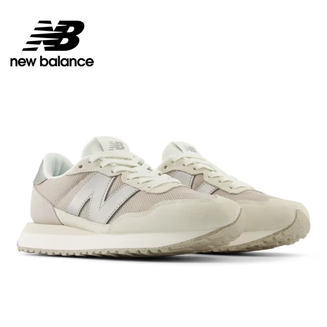 【NEW BALANCE】NB 237復古鞋/運動鞋_WS237MSB-B_女性_灰奶杏