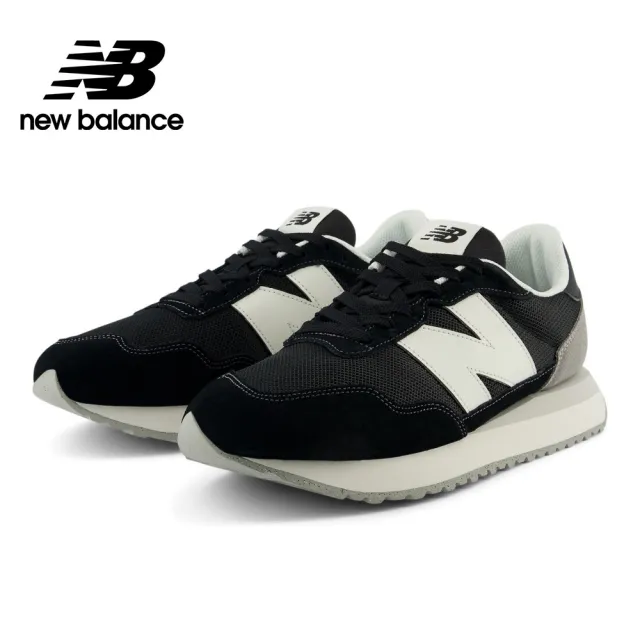 【NEW BALANCE】NB 237復古鞋/運動鞋_MS237LBK-D_中性_黑灰色