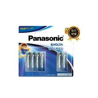 【Panasonic 國際牌】Evolta 鈦元素電池4號(4+2入)